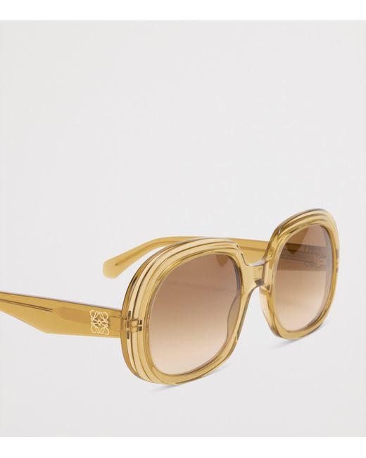 Loewe Natural Square Steps Sunglasses