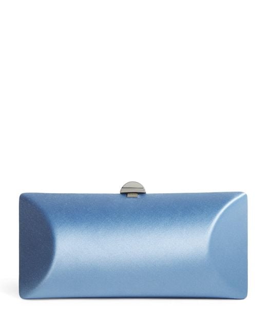 クラッチバッグ RODO SATIN CLUTCH Rodo Silk Satin Clutch Bag in Blue | Lyst
