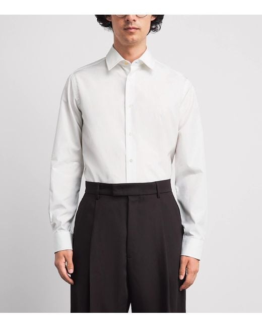 Paul Smith White Cotton Regular-Fit Shirt for men
