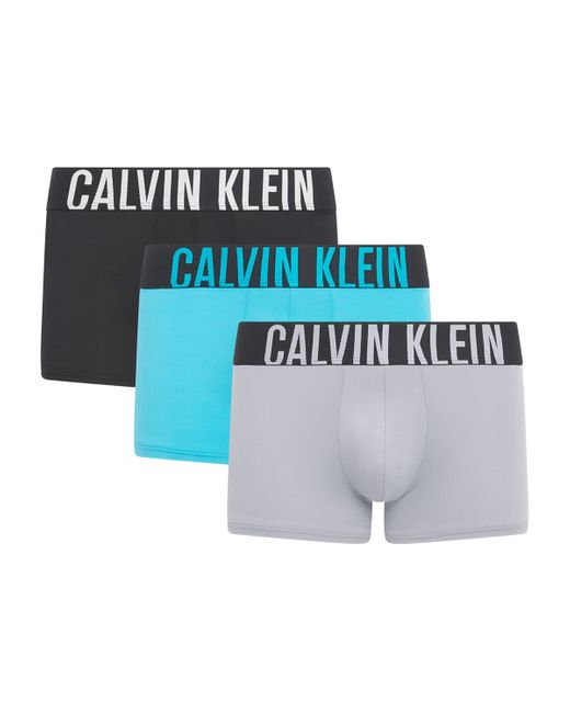 Calvin Klein Blue Intense Power Trunks for men