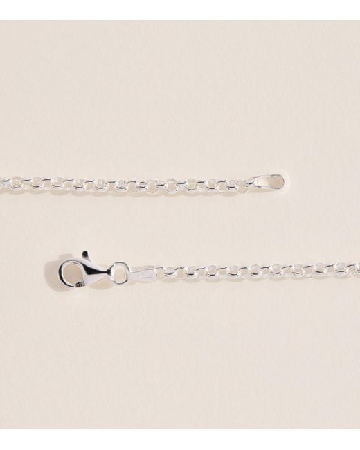Tilly Sveaas Metallic Plated Moi + Toi Cluster Necklace