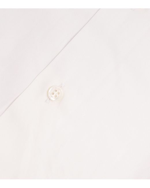 Brioni White Cotton Shirt for men
