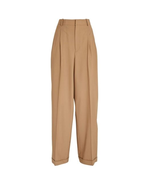 Polo Ralph Lauren Natural Wool Tailored Trousers