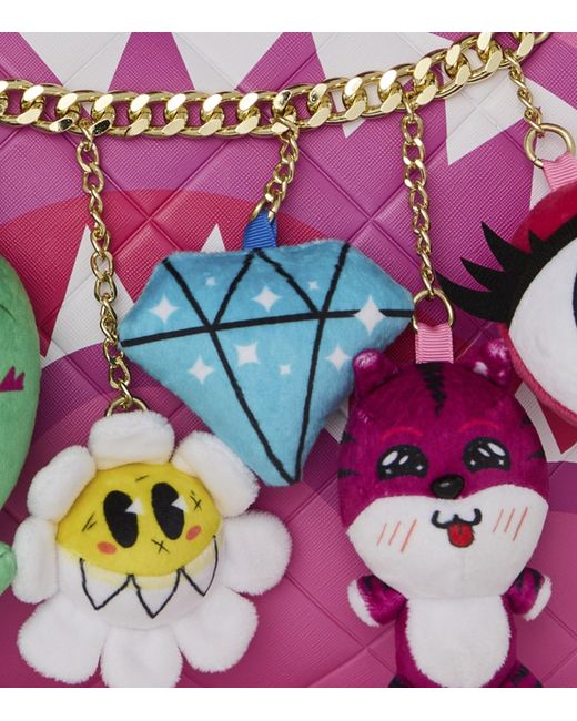 Sprayground Purple Quilted Kawaii Cutie Tote Bag