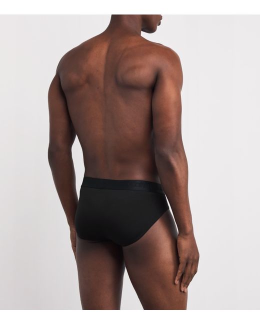 Calvin Klein Red Lyocell-Blend Briefs for men