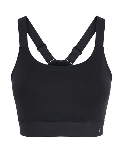 On Shoes Black Performance Sports Bra