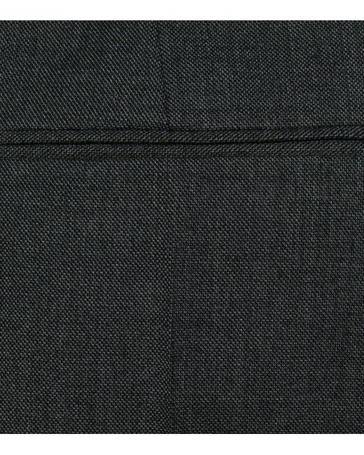 Gucci Black Wool Mini Skort