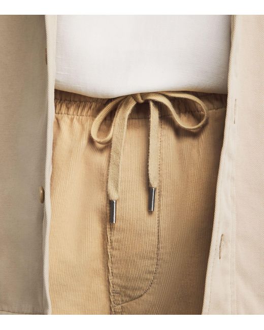 Polo Ralph Lauren Natural Cotton Corduroy Prepster Shorts for men