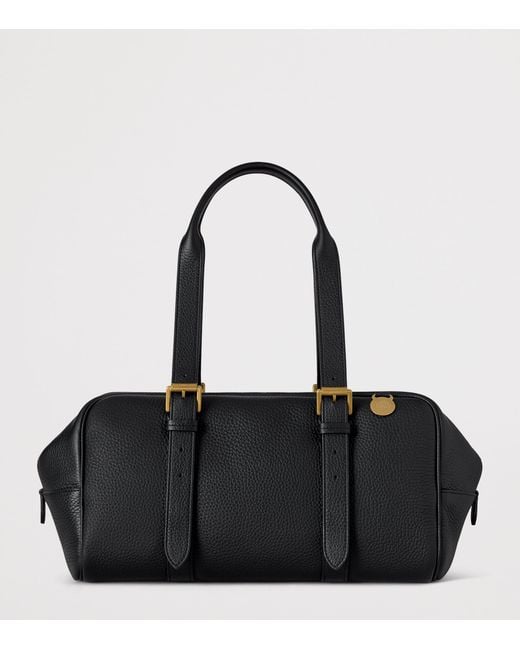 Mulberry Black Leather Boston Shoulder Bag