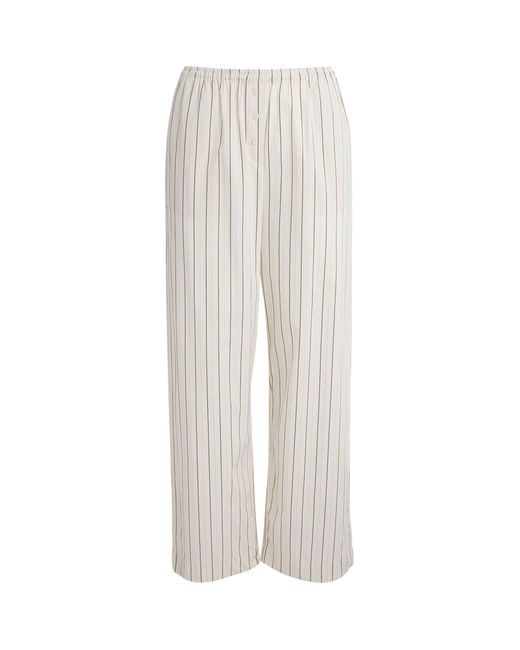 Faithfull The Brand White Cotton Paloma Trousers