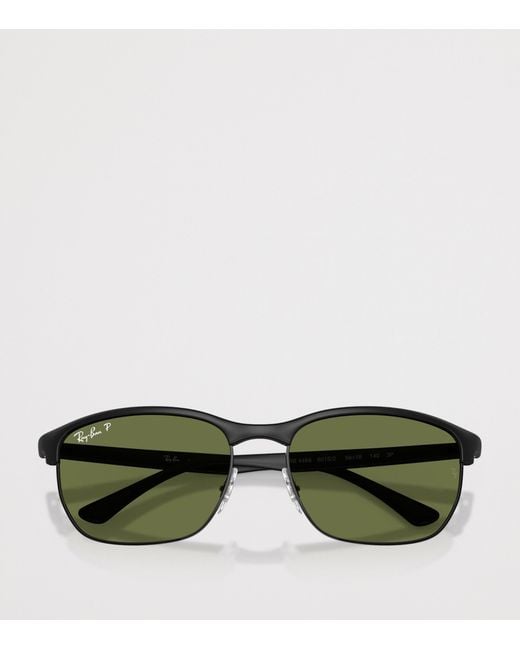Ray-Ban Green Polarised Rb4469 Sunglasses