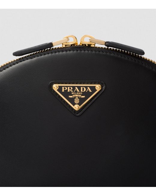 Prada Black Mini Leather Shoulder Bag