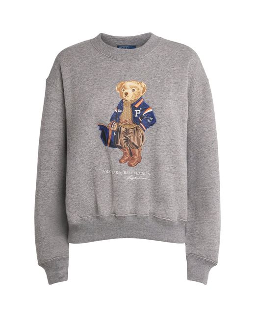 Polo Ralph Lauren Gray Polo Bear Sweatshirt