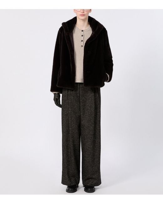 Max Mara White Wool-Cashmere Sweater