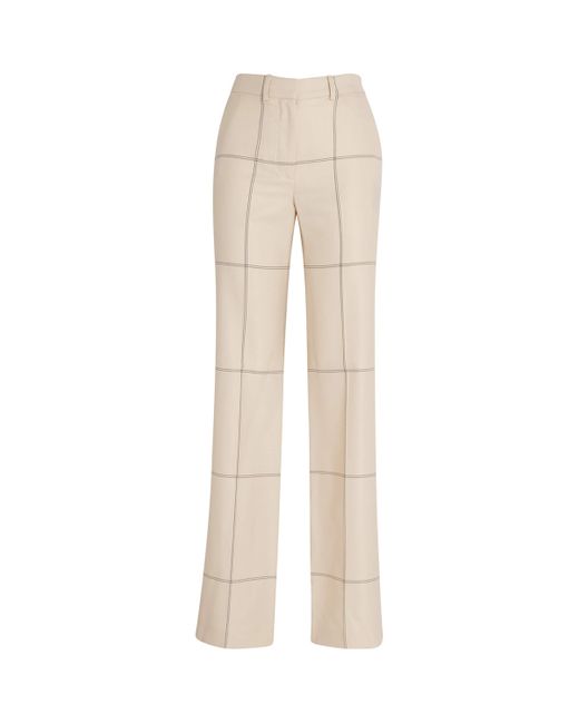 Joseph Natural Wool-Blend Morrisey Tailored Trousers