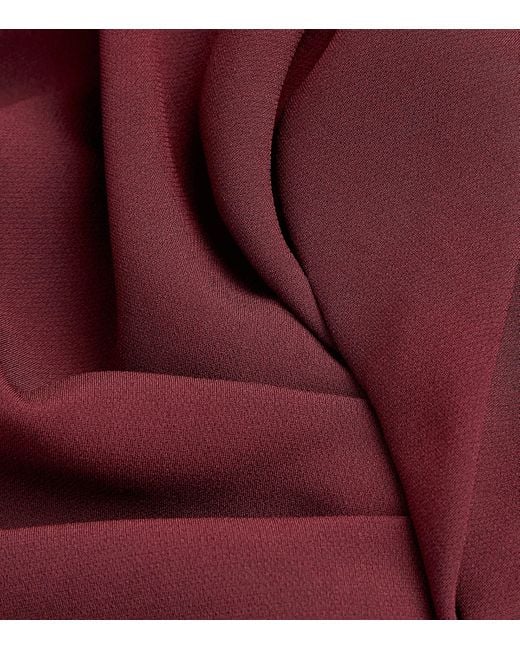 Max Mara Purple Draped Blazer