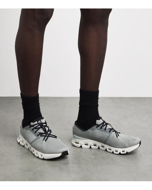 On Shoes Gray Cloud X 4 Trainers for men