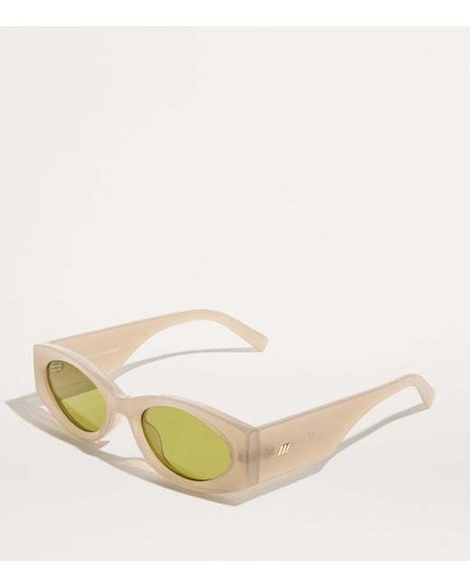 Le Specs Green Mermaiden Sunglasses