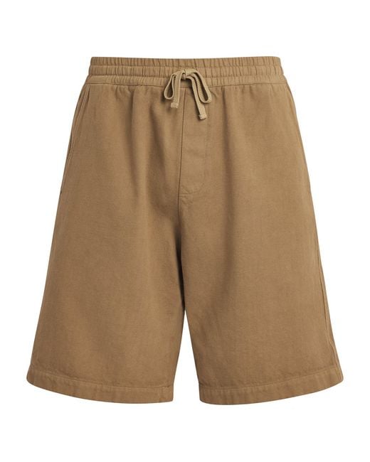 A.P.C. Natural Cotton Jackson Shorts for men