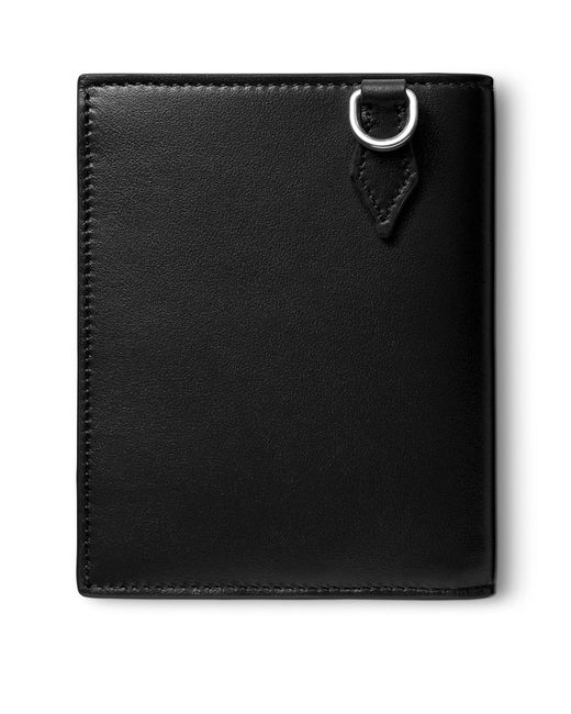 Montblanc Black Leather Meisterstück Wallet for men