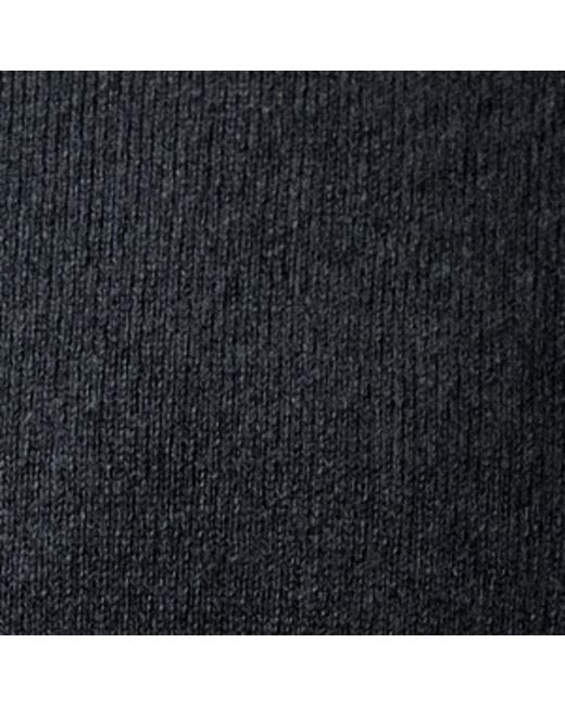 Alan Scott Black Cashmere Bomber Jacket for men