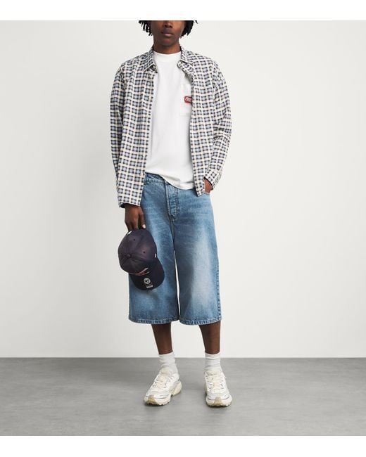 Represent White Storm-Torn Sneakers for men