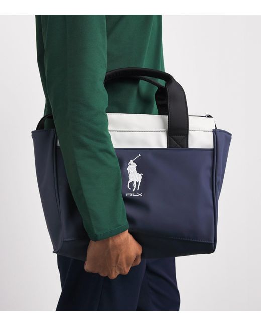 Ralph Lauren Blue Logo Golf Tote Bag for men