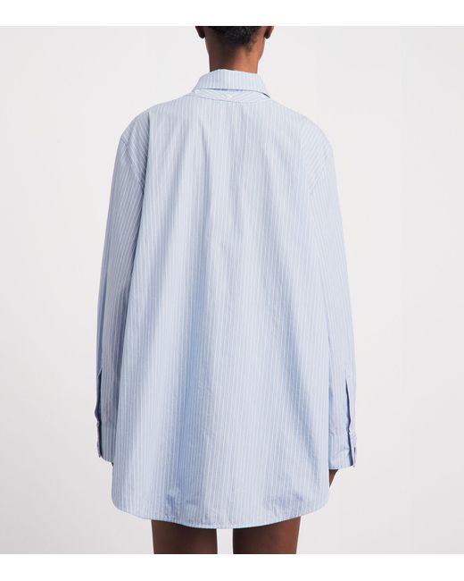 Nanushka Blue Cotton Nananda Shirt