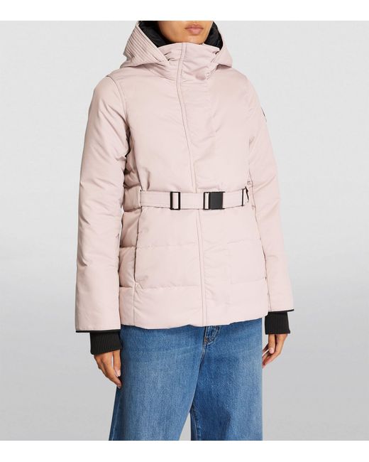 Canada Goose Performance Satin Mckenna Parka in Pink | Lyst