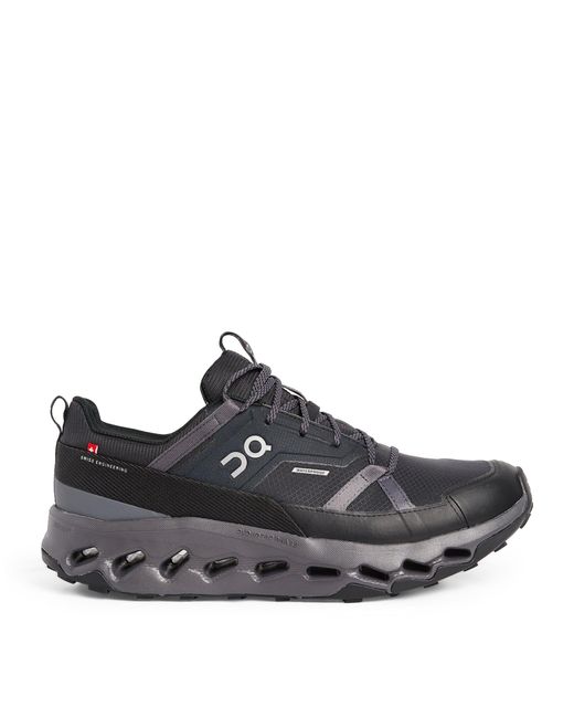 On Shoes Black Waterproof Cloudhorizon Trainers for men