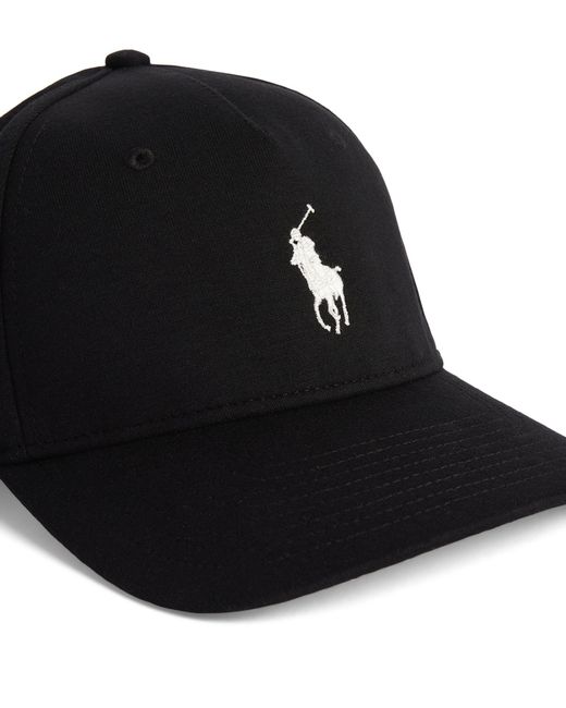 Polo Ralph Lauren Black Polo Pony Baseball Cap for men