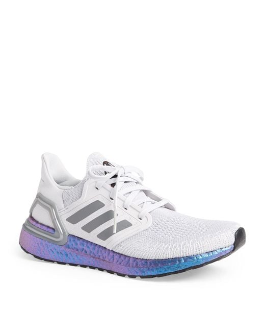 adidas Ultra Boost 20 Dash Grey Blue Violet (w) in Gray | Lyst