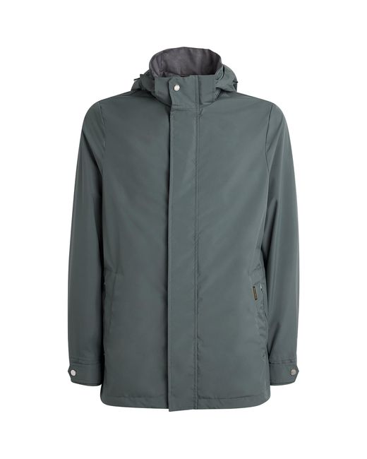 Moorer Gray Recco-Stp Coat for men