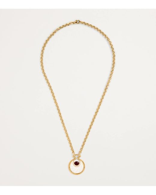 L'Atelier Nawbar Metallic Diamond And Onyx Circus Lot N*91 Necklace