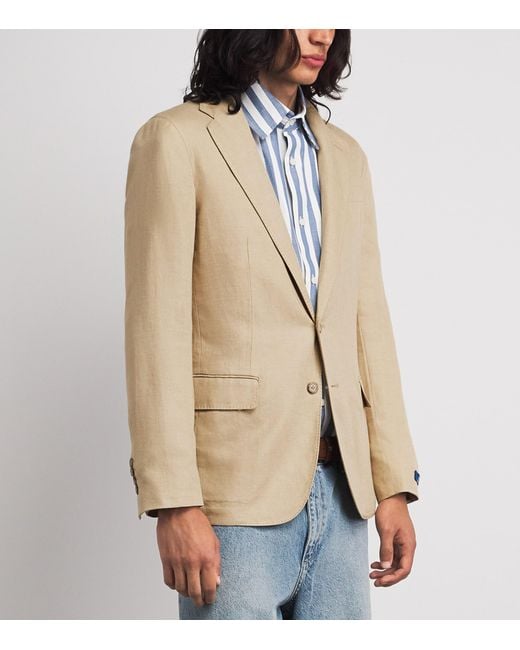 Polo Ralph Lauren Natural Linen Twill Blazer for men