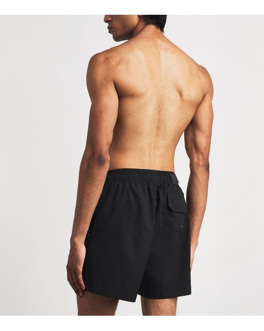 Amiri Black Ma Core Logo Swim Shorts for men