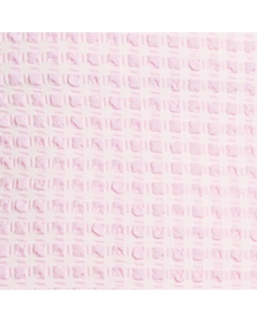 Jonathan Simkhai Pink Gingham Suni Swimsuit