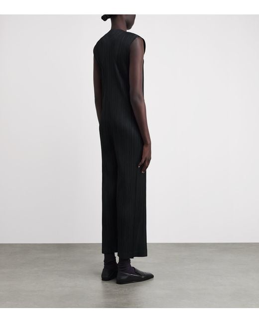 Pleats Please Issey Miyake Black Thicker Bottoms 1 Jumpsuit