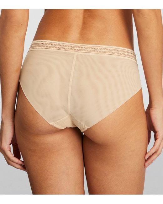 Wacoal Natural Lace-Trim Raffine Briefs