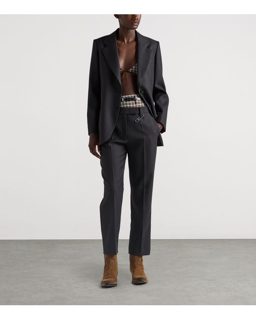 Prada Black Wool Gabardine Jacket