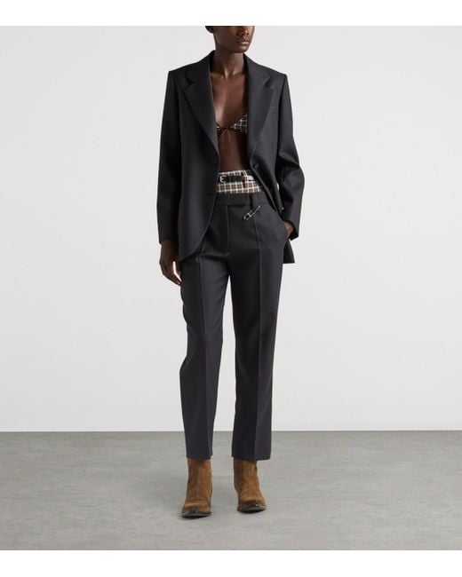 Prada Black Wool Gabardine Jacket