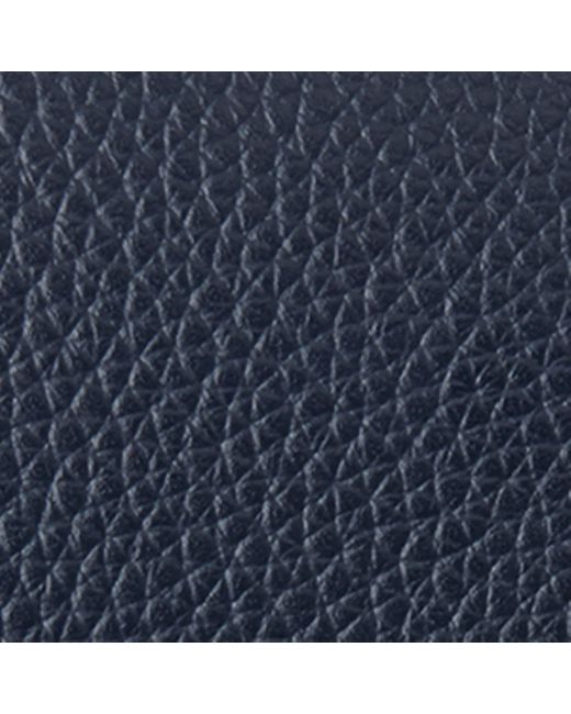 Mulberry Blue Small Leather Continental Trifold Wallet