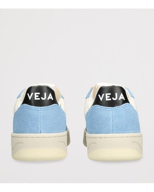 Veja Blue Leather V-10 Sneakers