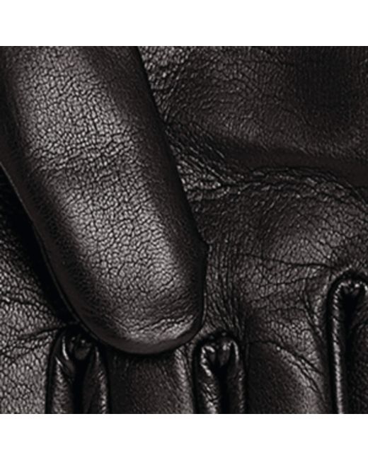 Max Mara Black Lamb Leather Gloves