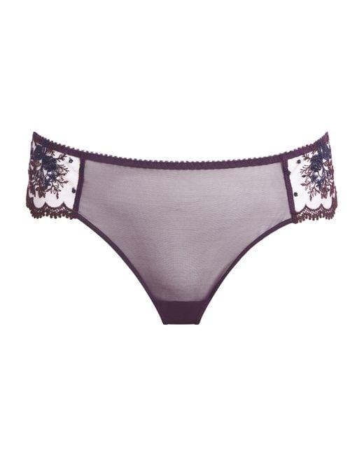 Simone Perele Purple Intrigue Tanga