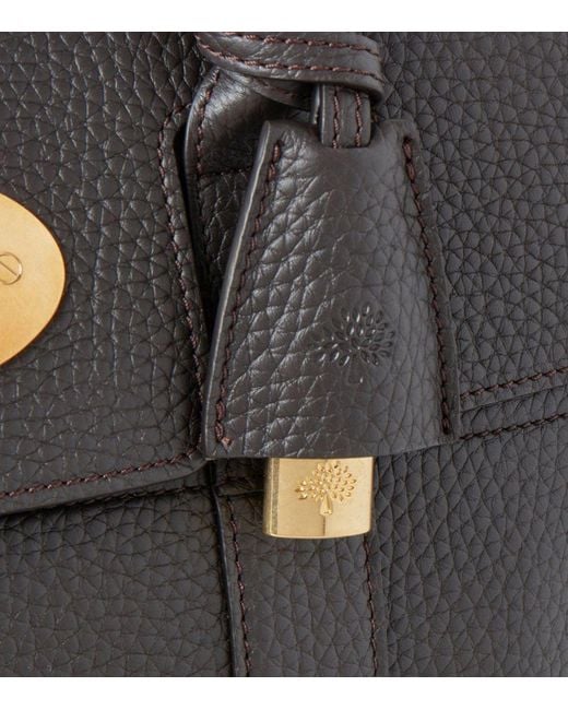 Mulberry Black Leather Bayswater Top-handle Bag