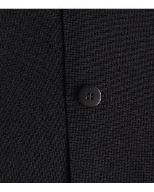 Joseph Black Milano-Knit Gare Compact Jacket