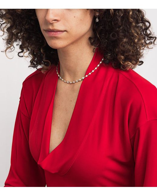Spinelli Kilcollin Metallic Mixed And Diamond Aysa Necklace