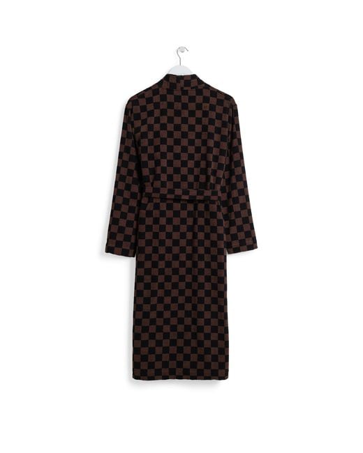 BAINA Black Organic Cotton Sulis Bathrobe