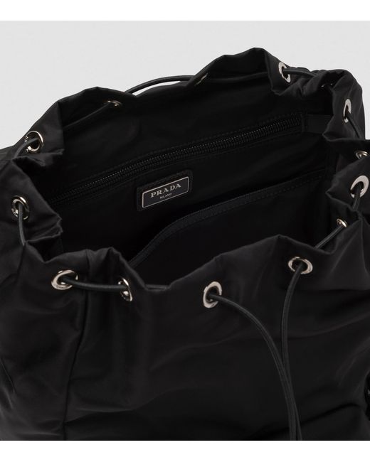 Prada Black Re-Nylon Backpack for men
